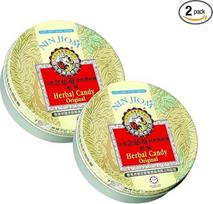 2 x NIN JIOM - Natūralūs vaistažolių saldainiai | Gerklės skausmas | Kosulys | Blogas kvapas | 60g - Originalaus skonio - Halal