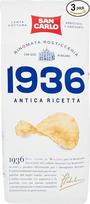 3 x "San Carlo 1936 Chips", "Patatine" bulvių traškučiai, sūdyti, 150 g, bulvių traškučiai