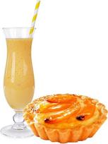 Abrikosų išrūgų milteliai "Luxofit", praturtinti L-karnitinu Baltymų sveikatingumo gėrimas Išrūgos be aspartamo (abrikosų pyragas 1 kg)