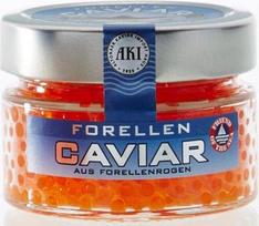 AKI upėtakių ikrai - 50 g stiklinė