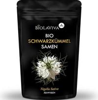Aukščiausios kokybės ekologiškos juodųjų kmynų sėklos (500 g) - 99,9 % grynumo iš Egipto - didelis timokvinono kiekis - Nigella Sativa - virtuvė, arbata, aliejus - be kenksmingų medžiagų ir pesticidų