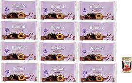 Bauli, Buondì Ricoperto al Cioccolato, Tortas Saldus užkandis su šokolado įdaru 12 x 276 g + Itališka gurmaniška Polpa 400 g