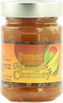 Chutney Mango Sweet Mango Chutney Vegan BARRIQUE-Feine Manufaktur Vokietija 230 g Jar