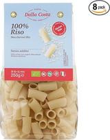 Dalla Costa 100% ryžių makaronai be glitimo Ekologiški, pagaminti Italijoje Ekonominė pakuotė 8 x 250 g