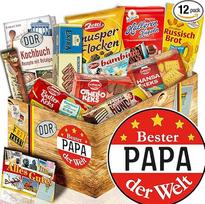 Dovanos Gimtadienis / Rytų dėžutė / Dovanų dėžutė su sausainiais Bester Papa der Welt