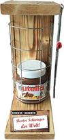 Dovanų idėjos Kalėdos juokinga svainiui dovanų idėja "Nutella" 450 g stiklo geležies atsarginis tinklelis su avariniu pjūklu tekstas raudonas geriausias svainis pasaulyje