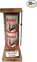 Dovanų idėjos Kalėdos Juokinga virėjui Dovanų idėja Duo 20 barų geležies atsarginis tinklelis su avarinio pjūklo tekstu Raudona Geriausias virėjas pasaulyje (20 x 18,2 g)