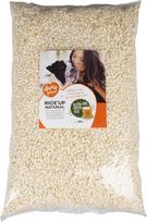 duvoplus, Rice'Up Pufuoti ryžiai šunims, 1 kg, be glitimo, mažai riebalų, optimaliam virškinimui, paruošti naudoti, sumaišyti ir šerti: Galima maišyti su drėgnu, sausu ar šviežiu maistu.