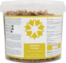 Džiovintos gėlavandenės krevetės 5L = 800g | Optimalus dydis 2-4 cm | Maistas vandens vėžliams ir Koi