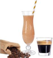 Espresso išrūgų milteliai "Luxofit" su L-karnitinu, praturtinti baltymais Sveikatingumo gėrimas be aspartamo (Espresso, 333 g)