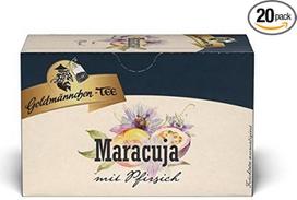Goldmännchen Tee - Švelnus pasiflorų vaisius su persikais (2 x 40 g)