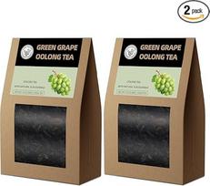 HANFANGLING Grape Oolong Tea, 2 vnt., natūrali biri arbata, skatina medžiagų apykaitą, mažina nuovargį, nerimą ir stresą, skatina kraujo cirkuliaciją ir gerina imunitetą