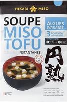 Hikari Instantsuppe Miso Tofu Algen Wakame 3 porcijos 57,9 g