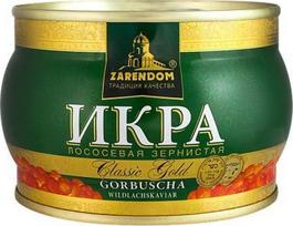 Ikrai - Zarendom Gorbuscha lašišų ikrai Classic Gold 400 g skardinė - Raudonieji ikrai - Ikra - Ikra