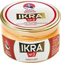 Ikrų kremas iš kapinų ir rūkytų 160 g Nr. 3