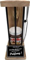 Išlaikyto egzamino dovana - "Nutella" - "Iron Reserve Black Edition" su pjūklu - juokinga dovanos idėja - b/ž tekstas, sveikinantis išlaikius egzaminą