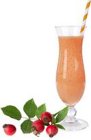 Išrūgų milteliai Luxofit su L-karnitinu, praturtinti L-karnitinu Baltymų sveikatingumo gėrimas Išrūgos be aspartamo (Rosehip, 333 g)