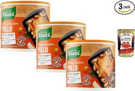 Itališko gurmaniško vištienos sultinio granulės, 3 x 150 g, be glitimo, aromatingos, idealiai tinka sriuboms, padažams, mėsos patiekalams ir rizotui, tirpsta akimirksniu + Italian Gourmet Polpa