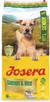 Josera Senior lašiša ir ryžiai 12,5 kg sauso šunų ėdalo
