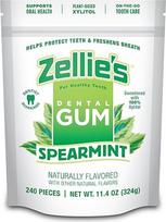 Kramtomoji guma "Zellie's", 100 % ksilitolio, be cukraus, mėtų (240 vnt.)