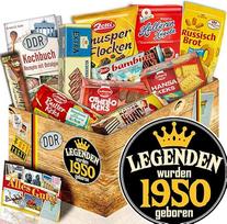 Legendos 1950 m. + gimtadienio dovana partneriui + Rytai - rinkinys Šokoladas