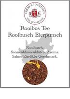 Lerbs & Hagedorn, Rooibos arbata "Rooibusch" kiaušinių punšas | Kreminio kiaušinių likerio skonio 250 g (apie 20 litrų) Saulėgrąžų žiedai