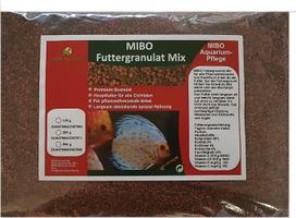 MIBO pagrindinio maisto granulių mišinys 1000 ml/500 g Cichlid Bits visoms dekoratyvinėms akvariumo žuvims
