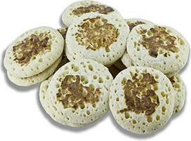 Mini kepiniai su ikrais, 5,5 cm skersmens, TK, 135 g, 16 vnt. pakuotė