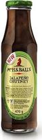 Mrs H.S.Ball's Chutney (stiklinė) 470 g (Jalapeno, 16 oz (1 x 1))