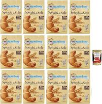 Mulino Bianco Spicchi di Sole Biscotti Dorati al Forno, auksiniai kepti sausainiai, sausainiai, 12 x 400 g + Italian Gourmet Polpa 400 g