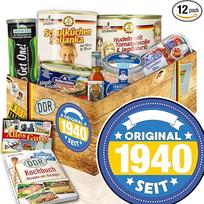 Originalu nuo 1940 m. - Rytų produktai DDR - 80-ojo gimtadienio dovanų rinkinys - DDR dovana