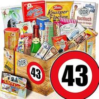 ostprodukte-versand DDR saldainių dėžutė + Dovanų rinkinys DDR + skaičius 43 + saldainių krepšelis