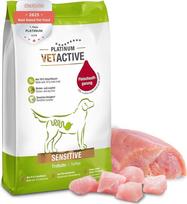 PLATINUM - VETACTIVE jautrių šunų maistas, pagamintas iš mėsos sulčių - 5 kg sausas maistinių medžiagų turtingas sausas maistas, panašus į išmatas - ypač skanus sausas maistas jautriems maistui šunims