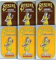 Portugališkų sardinių rinkinys | 6 x 125 g | Berthe | Ramirez | Portugalija