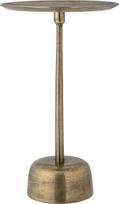 Bloomingville Šoninis stalas Maris iš aliuminio žalvarinės spalvos 30,5 cm