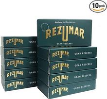 Rezumar - Anchoas Gran Reserva - gurmaniškos Kantabrijos ančiuvių filė alyvuogių aliejuje - 10 pakuočių po 50 gramų