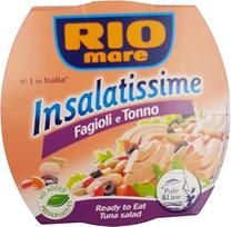 Rio Mare Insalatissime Fagioli e Tonno Pupelių ir tuno mišinys 160g
