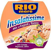 Rio Mare Insalatissime Fagioli e Tonno Pupelių ir tuno mišinys 160 g, 3 vnt.