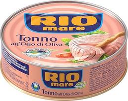 Rio Mare Tonno tunas alyvuogių aliejuje Geltonpelekis tunas 100% itališkas produktas 500 g
