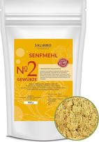 Saliamo 900 g garstyčių milteliai, garstyčių miltai, malti, aštriai geltonos spalvos, garstyčių sėklos, iš dalies aliejingi garstyčių milteliai, tinkami garstyčioms gaminti, 100 % natūralūs iš garstyčių sėklų