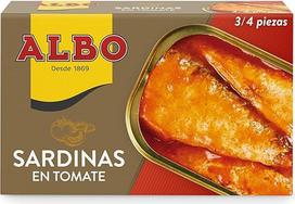 Sardinės su pomidorais "Albo" 85g