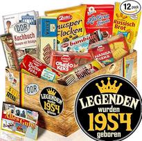 Sausainių dėžutė Dovana 70-mečiui / DDR dovana 70-mečiui / Legendos 1954 / 70-ojo gimtadienio dovana