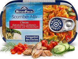 Scomber Mix 120 g Rügenfisch Nostalgic VDR Cult Products Rytų produktai