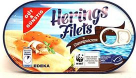 Silkės filė grybų kreme 200 g
