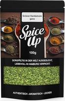 Spice Up Green Cardamom Whole 100 g - Kardamonas sveikas 100 g - Kardamono kapsulės - Intensyviai aštrus ir aromatingas - tinka arbatai, kepiniams, kariui ir ajurvedai - 100 % natūralus, veganiškas ir be priedų