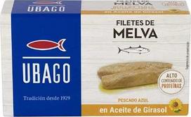 UBAGO Melva filė saulėgrąžų aliejuje 12 x 115 g