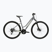 Moteriškas krosinis dviratis KROSS Evado 3.0 In grey/green/gloss