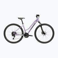Moteriškas krosinis dviratis KROSS Evado 5.0 In purple/black/gloss
