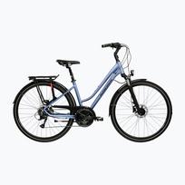 Moteriškas žygio dviratis KROSS Trans 4.0 In blue/black/matte