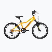 Vaikiškas dviratis KROSS Level Mini 2.0 yellow/black/gloss
